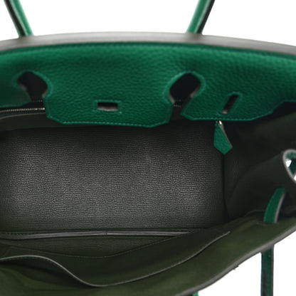 Hermes Togo Verso Birkin 30 Vert Vertigo Vert Fonce 5 of 10