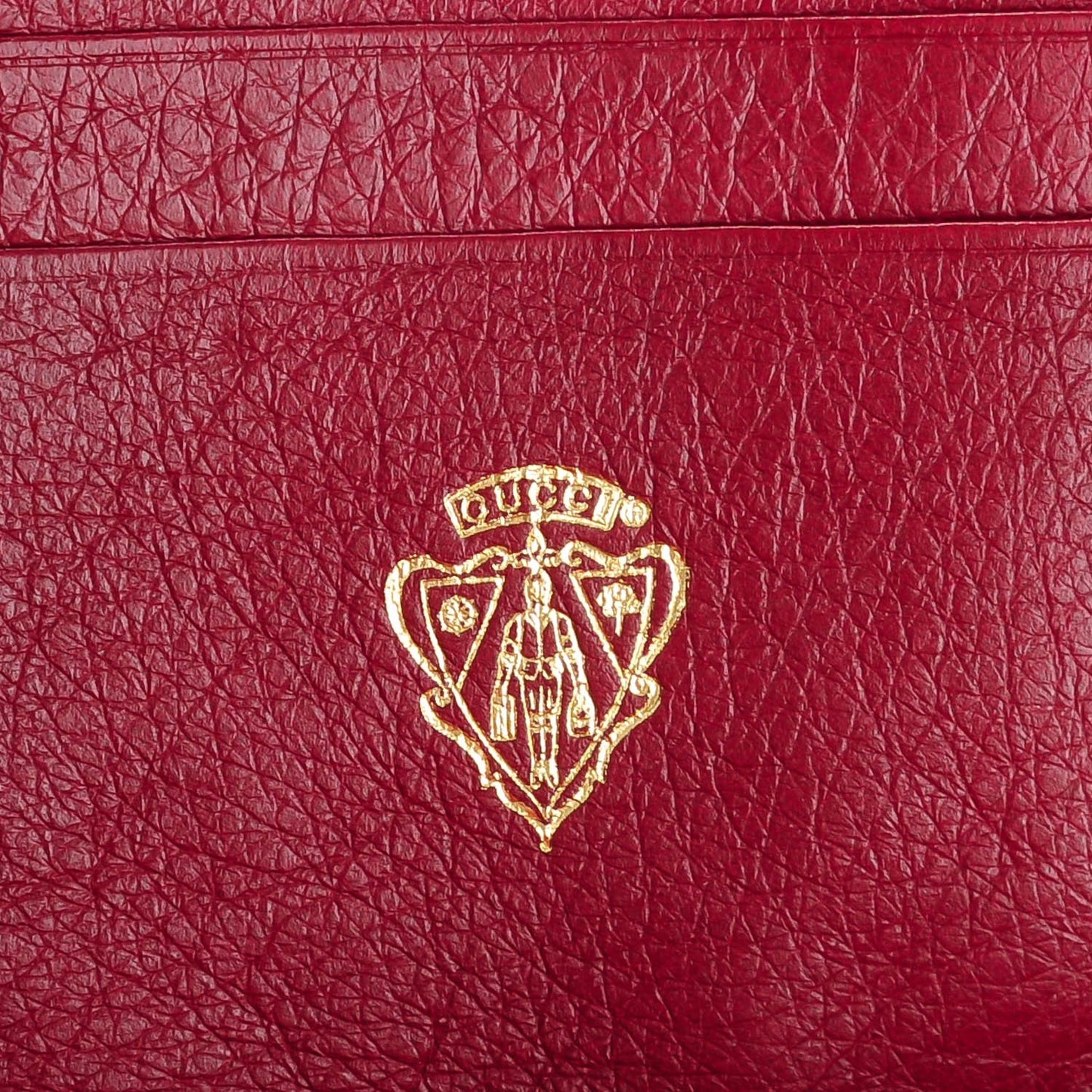 Guccissima Web Zip Around Wallet Red