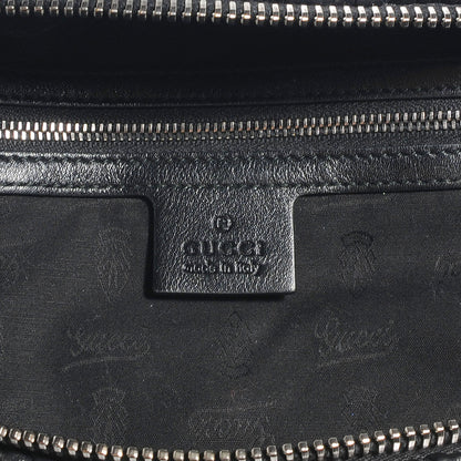 Gucci Leather Medium Galaxy Satchel Black 5 of 7