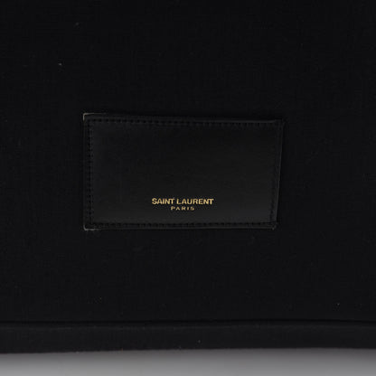 Saint Laurent Canvas City Backpack Black 12 of 12