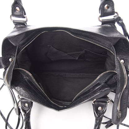 Balenciaga Agneau Classic Silver Hardware Town Black 5 of 16