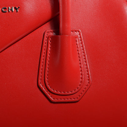 Givenchy Shiny Lord Calfskin Medium Antigona Medium Red 12 of 13