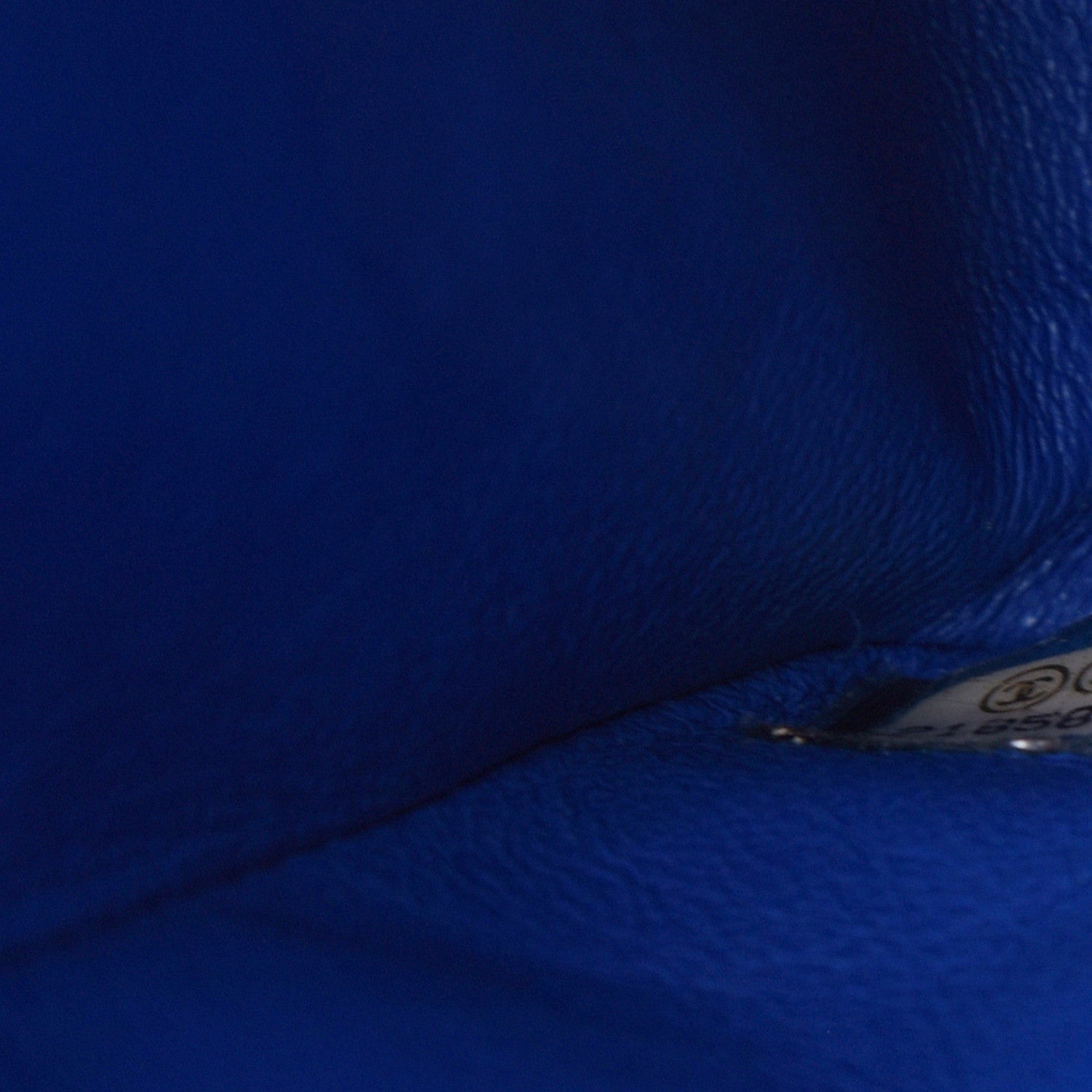 Chanel Lambskin Quilted Jumbo Double Flap Blue 7 of 9