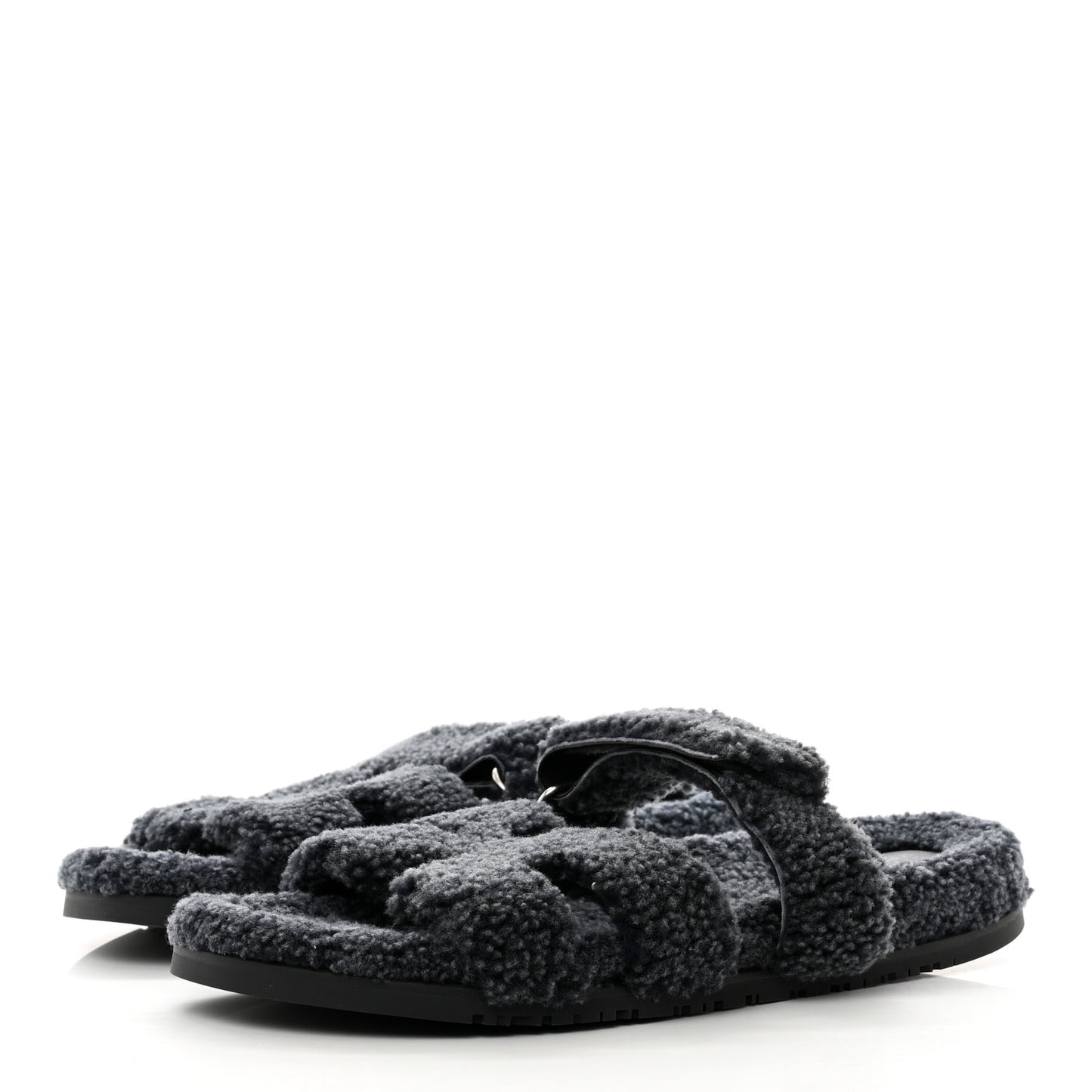 Woolskin Mens Chypre Sandals 42 Gris Chiné