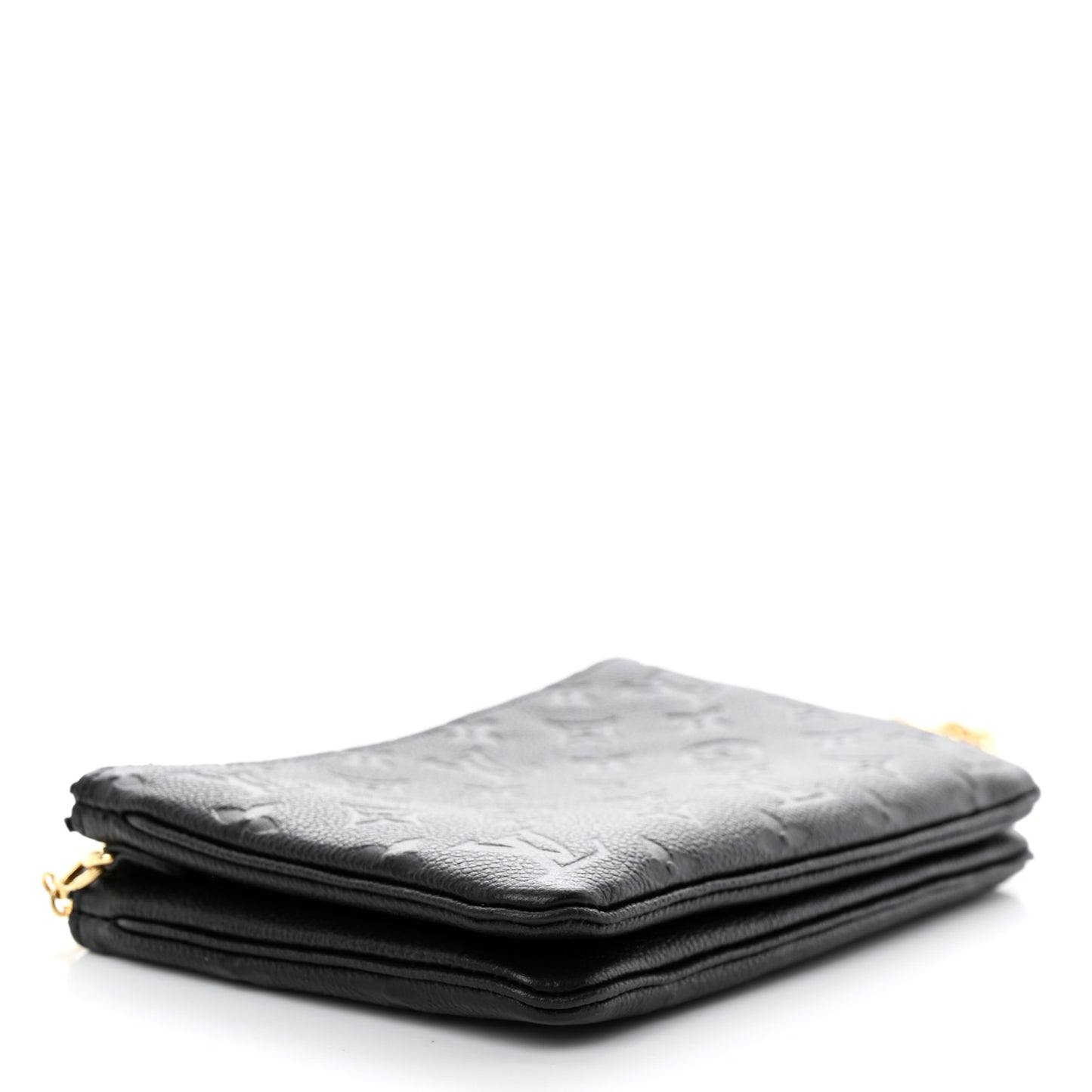 Empreinte Double Zip Pochette Black