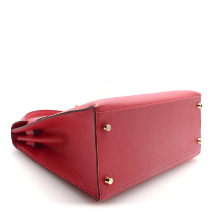 Hermes Epsom Kelly Sellier 28 Rouge Casaque 4 of 11
