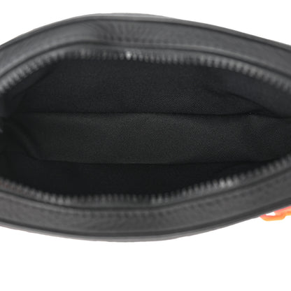 Louis Vuitton Taurillon Monogram Uniformes Solar Ray Soft Pochette Volga Belt Bag Black 5 of 9