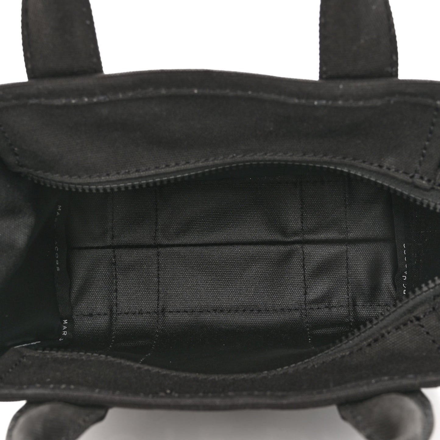 Cotton Canvas Mini The Traveler Tote Bag Black