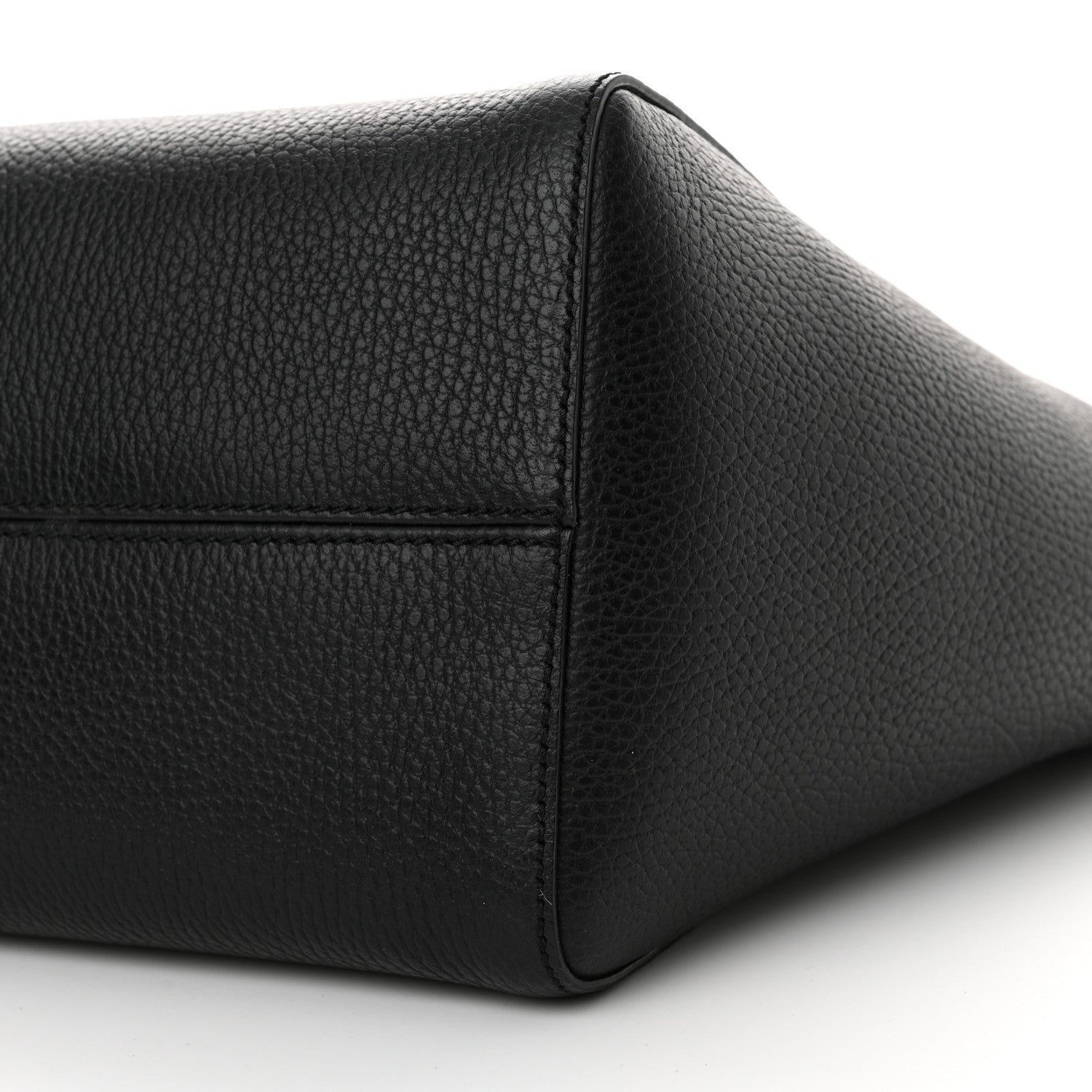 Gucci Pebbled Calfskin Small Swing Tote Black 8 of 10