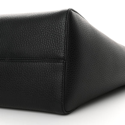 Gucci Pebbled Calfskin Small Swing Tote Black 8 of 10