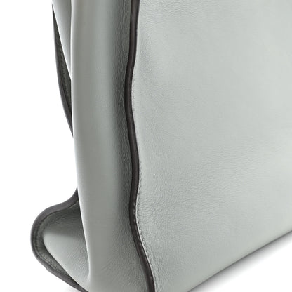 Fendi Vitello Seta Shiny Nappa Medium Peekaboo Iconic Satchel Alga Rosa Doll 13 of 14
