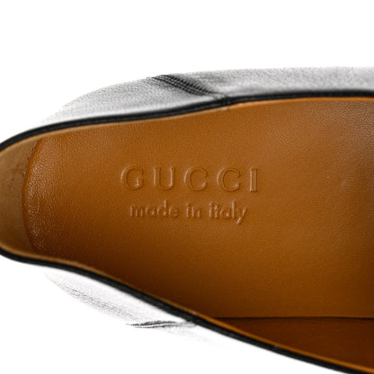 Gucci Goatskin Mens Horsebit Loafers 12 Black 7 of 8