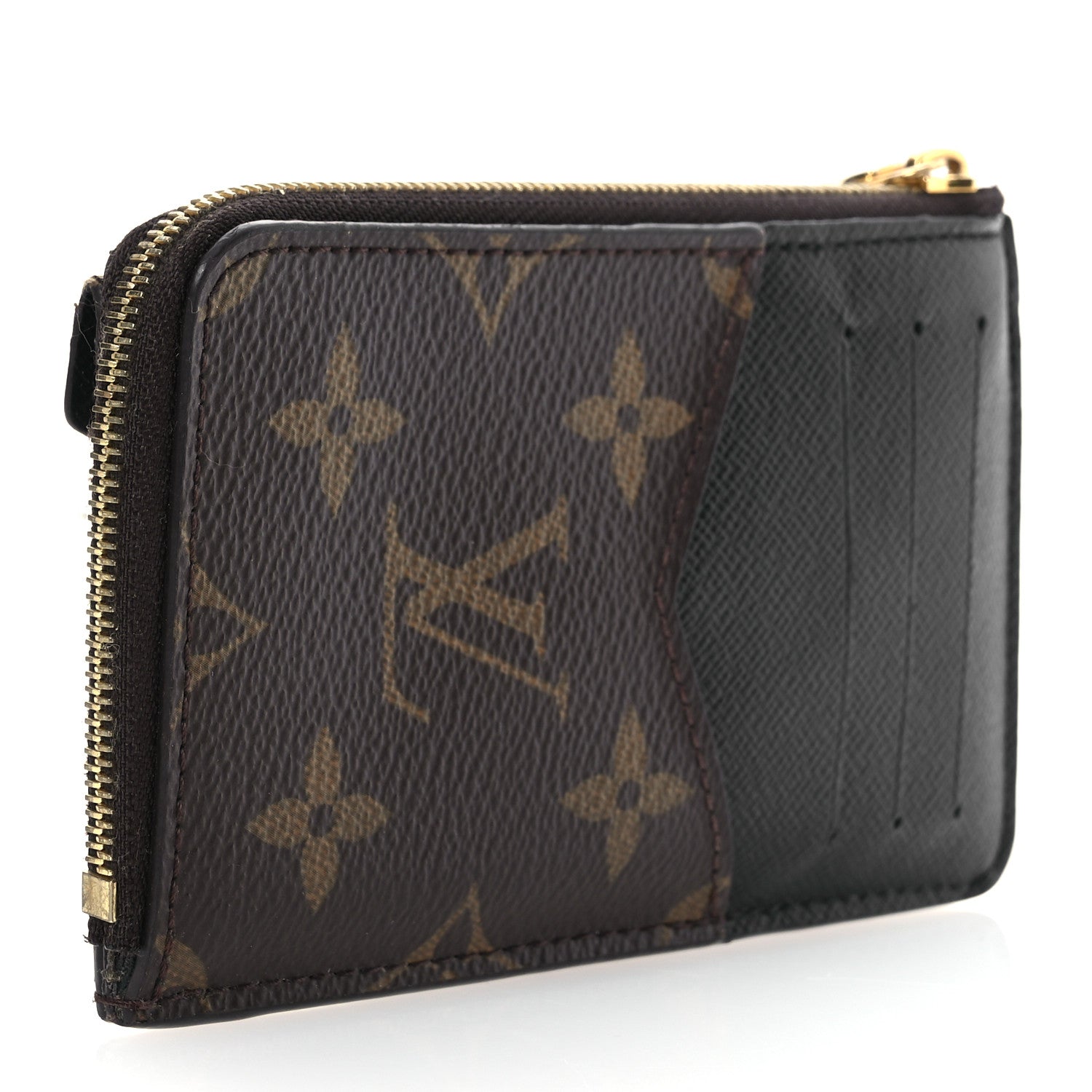 Louis Vuitton Monogram Recto Verso Card Holder Black 3 of 8