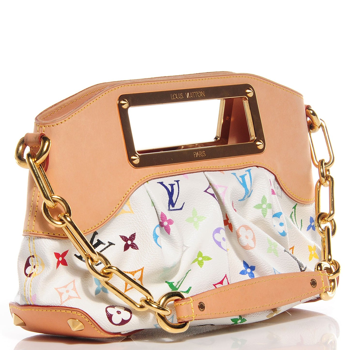 Monogram Multicolor Judy PM White