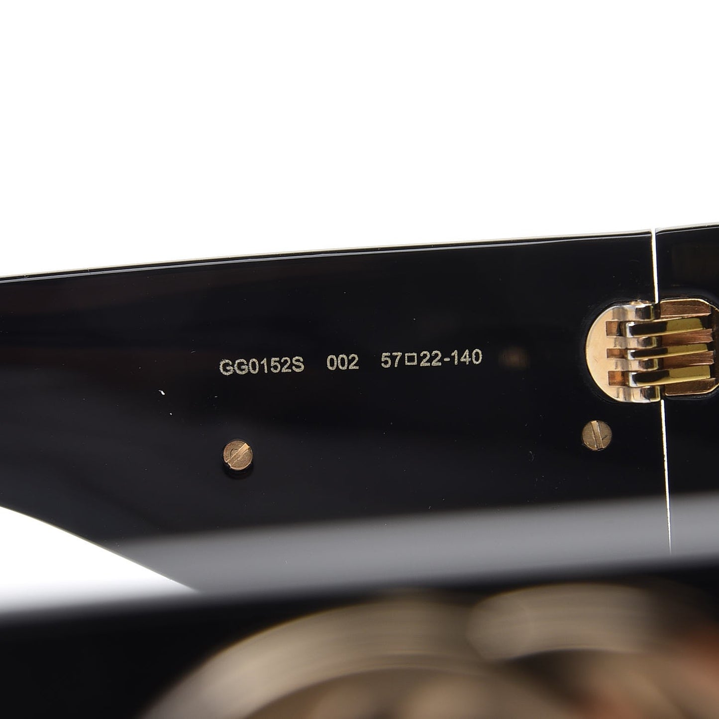 Oversized Aviator Sunglasses GG0152S Black