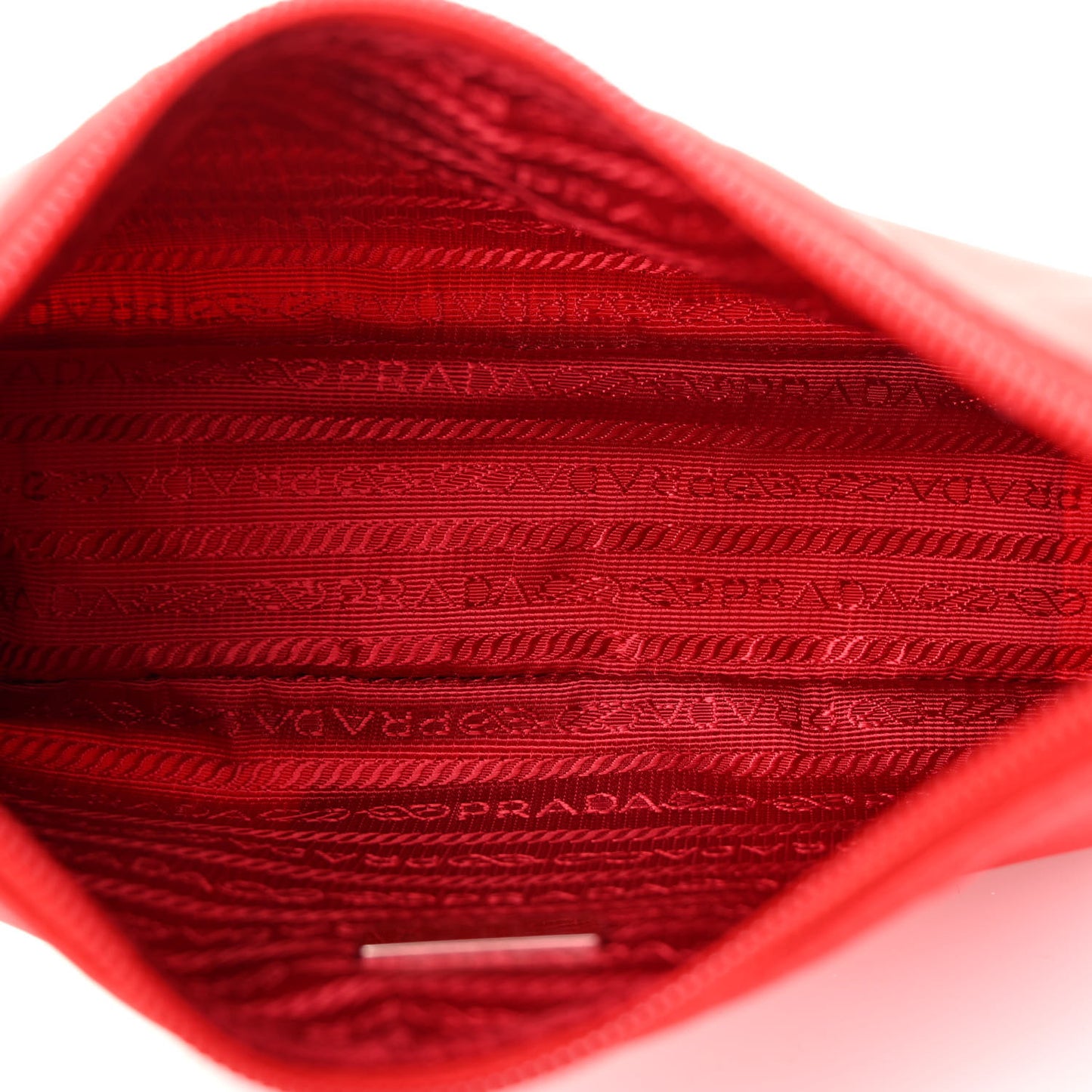 Tessuto Nylon Mini Re-Edition 2000 Bag Rosso