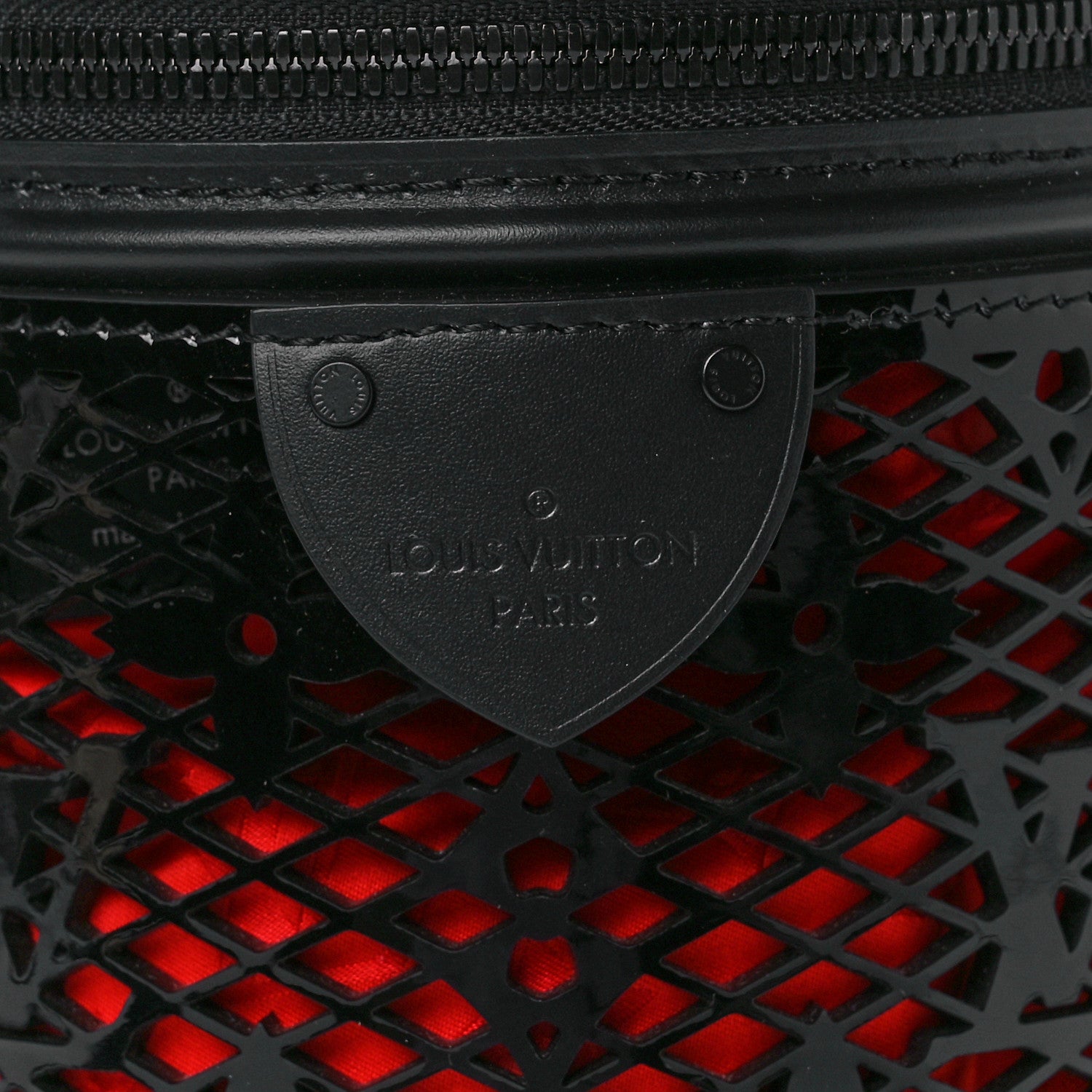 Louis Vuitton Patent Calfskin Monogram Cannes Black 9 of 13