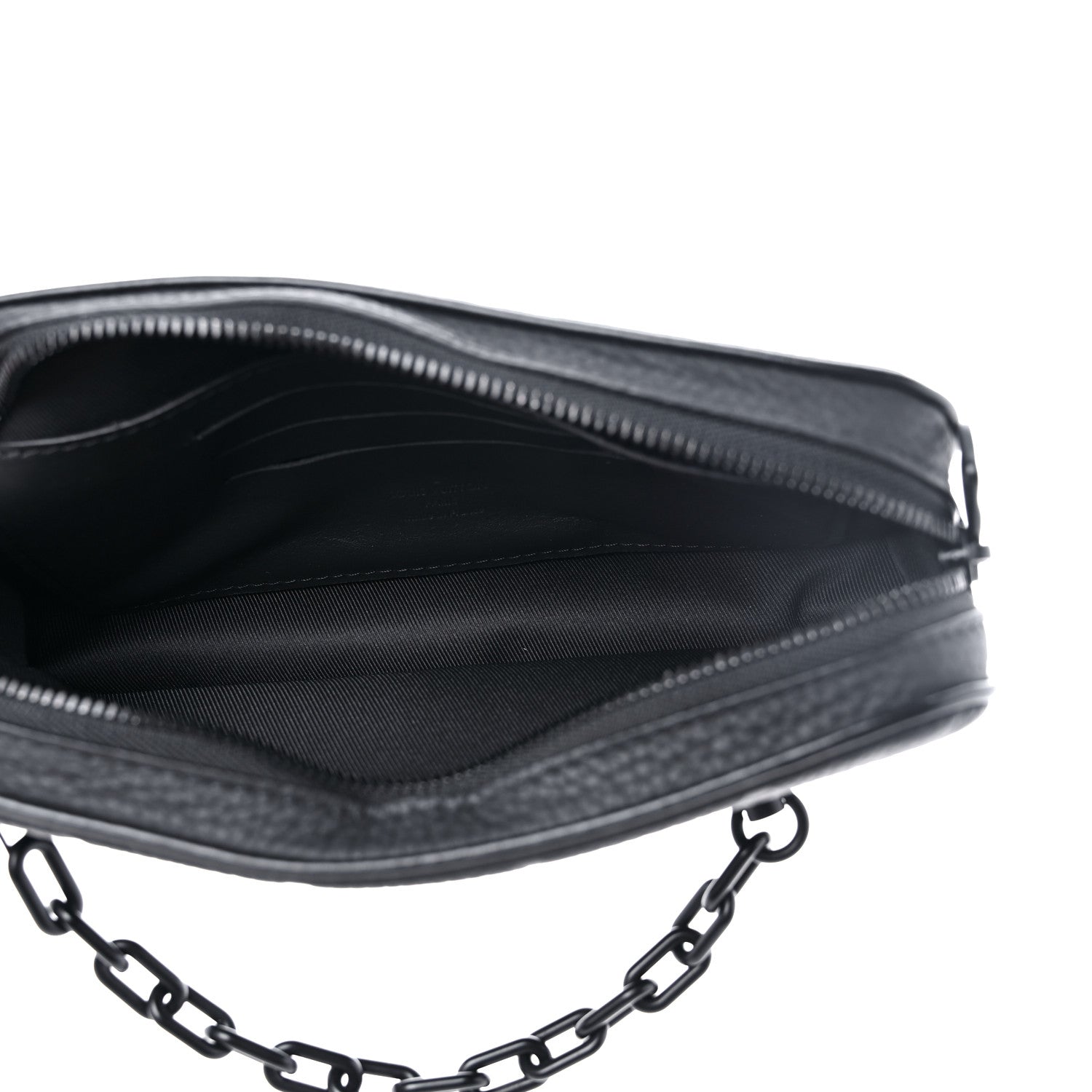 Louis Vuitton Taurillon Monogram Pochette Volga Black 5 of 7