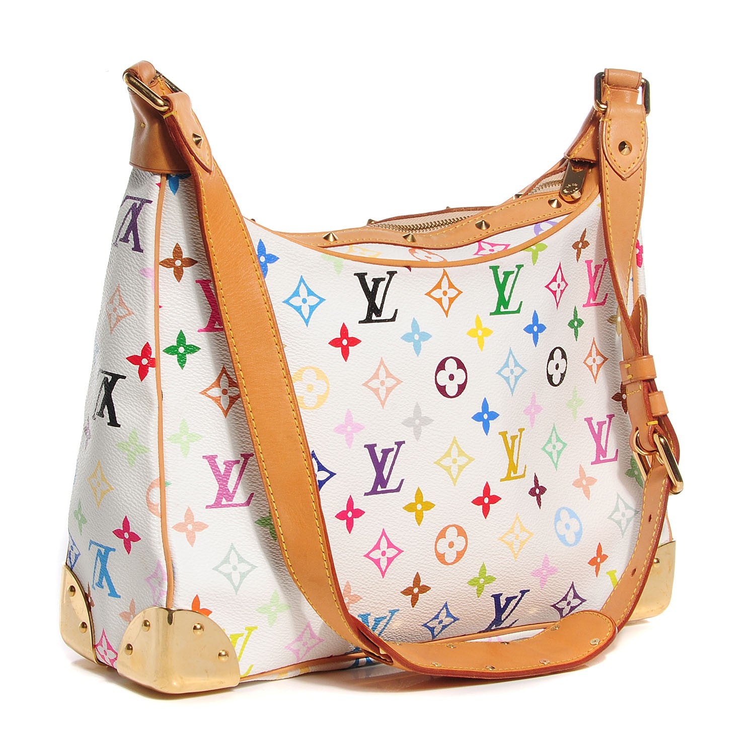 Louis Vuitton Monogram Multicolor Boulogne White 3 of 6