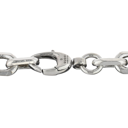 Gucci Sterling Silver Narrow Interlocking G Link Bracelet 3 of 3