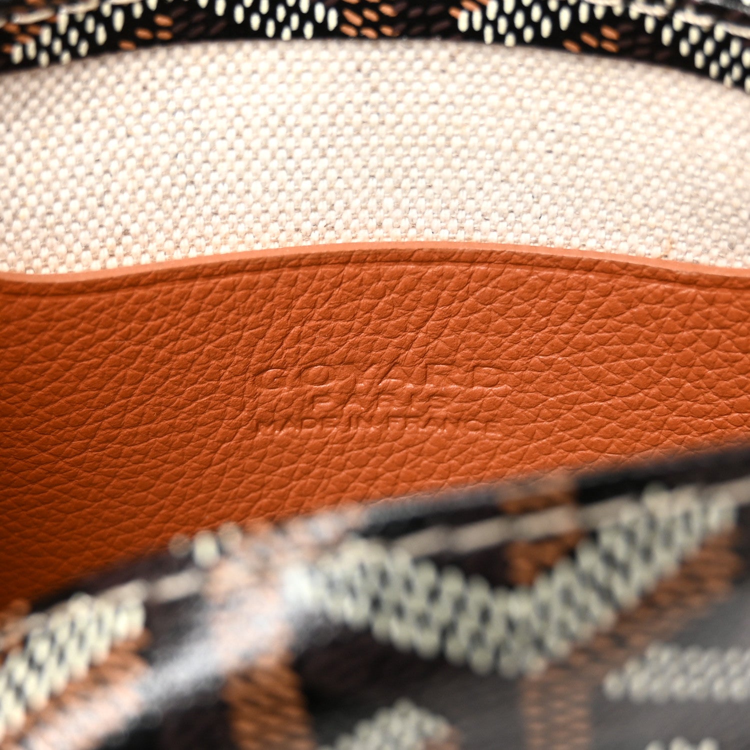 Goyard Goyardine Plumet Wallet Clutch Black Gold 8 of 12