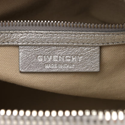 Givenchy Metallic Sugar Goatskin Small Antigona Silver 7 of 25