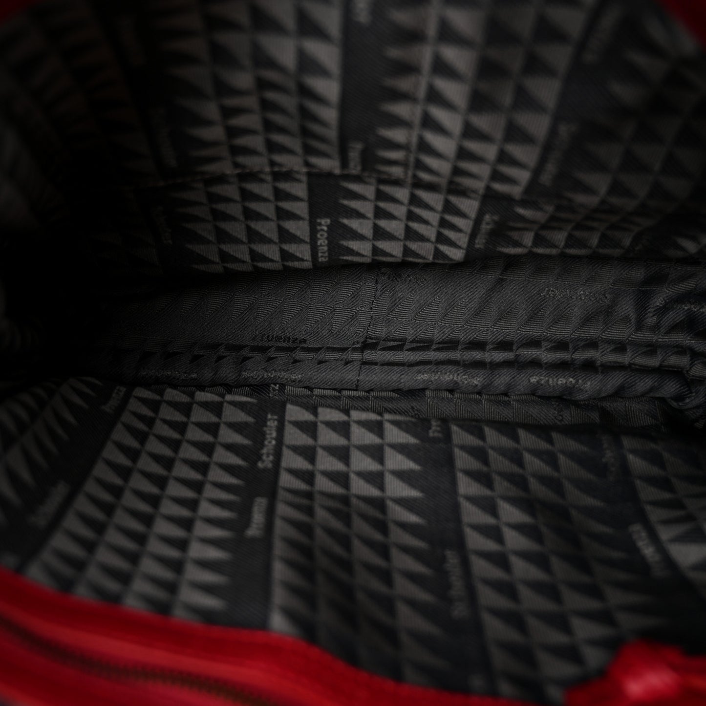 Lambskin PS1 Tote Bright Red