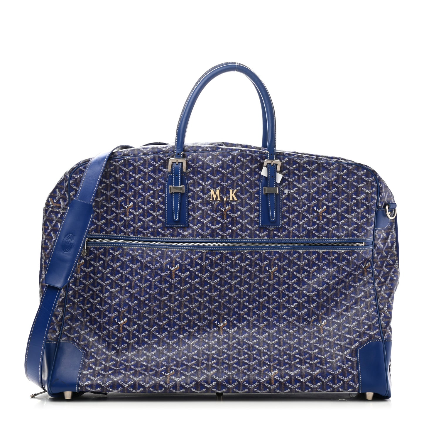 Goyardine Porte-Habits Garment Bag Blue
