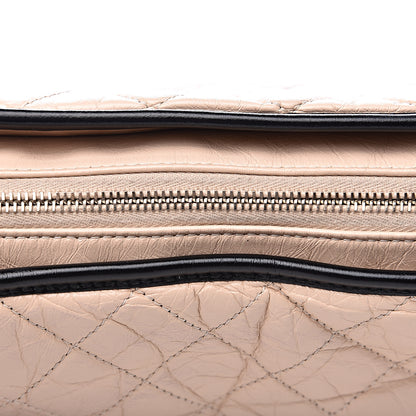 Chanel Aged Calfskin Quilted Medium Gabrielle Hobo Beige Black 12 of 17
