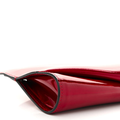 Christian Louboutin Patent Psychic Loubitwist Clutch Loubi 8 of 9