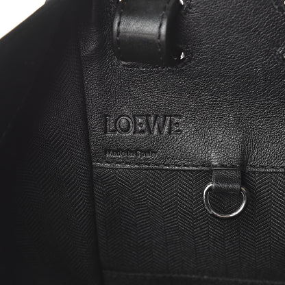 Loewe Wool Calfskin Small Hammock Shoulder Bag Black Red Tartan 10 of 10
