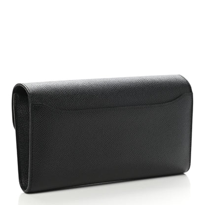 Hermes Epsom Constance Long Wallet Black 3 of 8