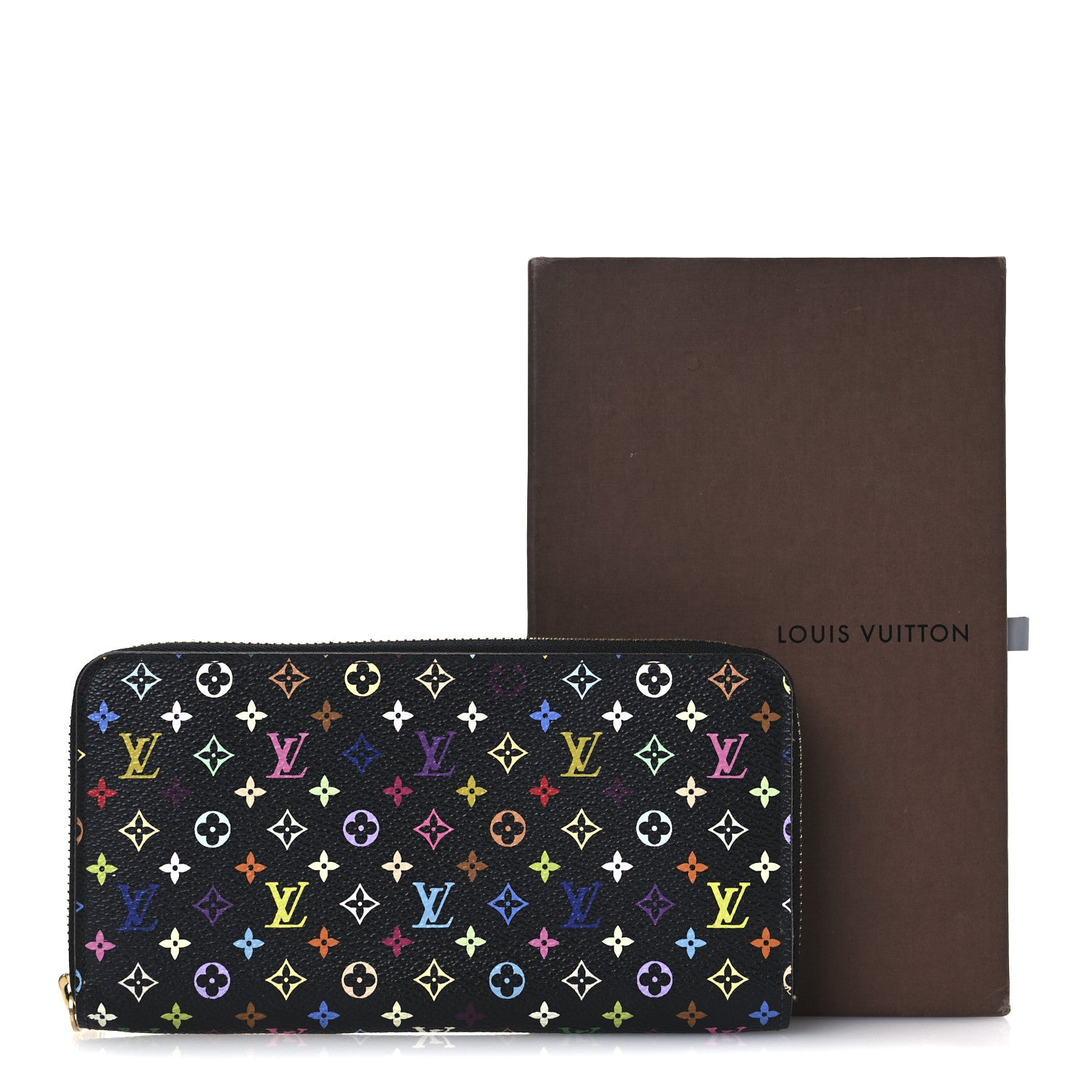 Louis Vuitton Monogram Multicolor Zippy Wallet Black Pistachio 12 of 12