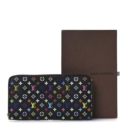 Louis Vuitton Monogram Multicolor Zippy Wallet Black Pistachio 12 of 12