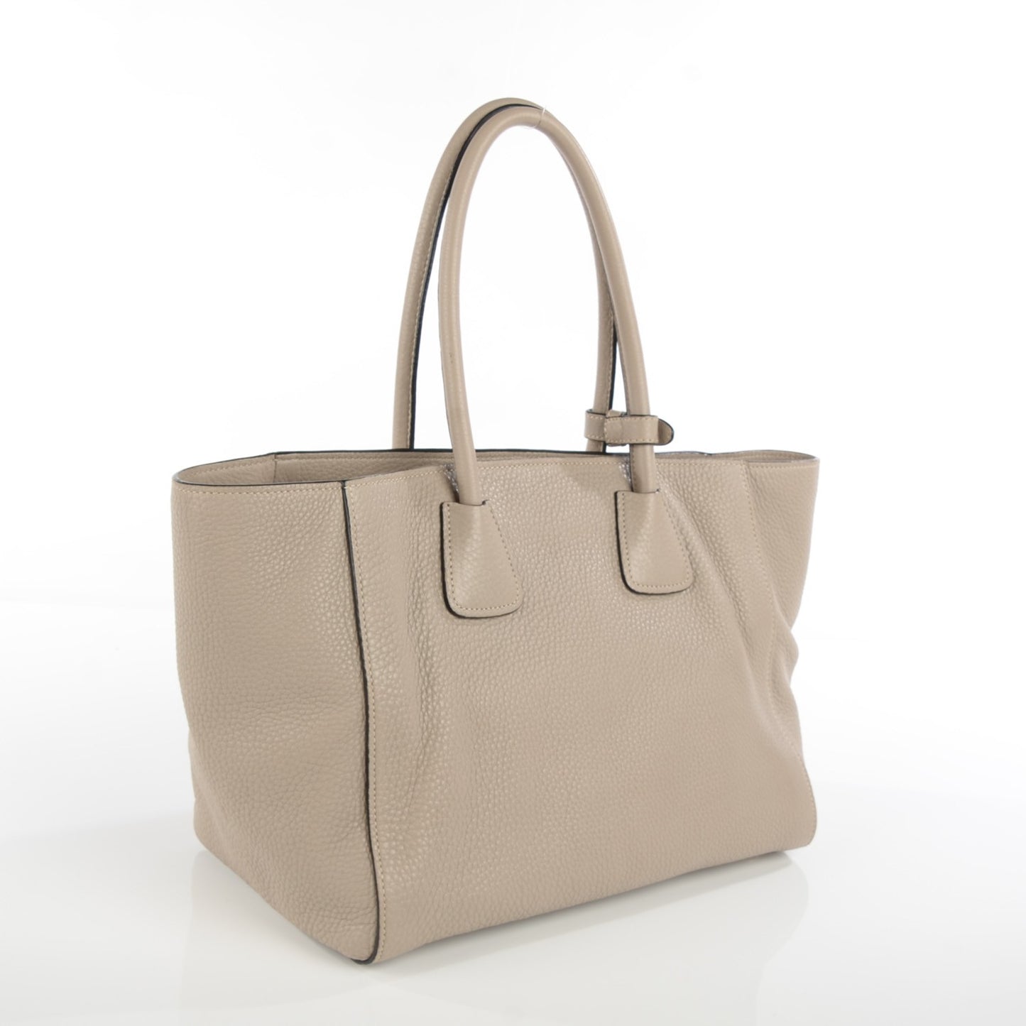 Vitello Daino Shopping Tote Pomice
