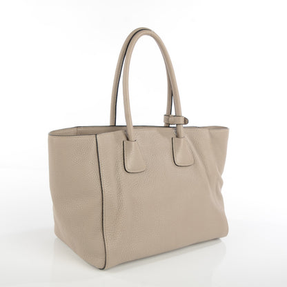 Prada Vitello Daino Shopping Tote Pomice 4 of 10