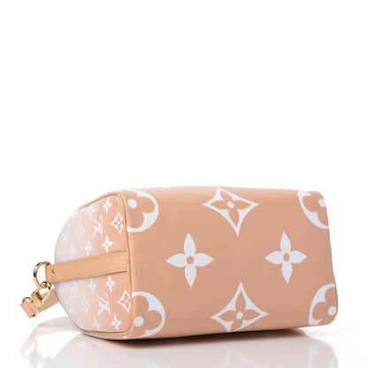 Louis Vuitton Monogram Giant By The Pool Speedy Bandouliere 25 Brume 4 of 10