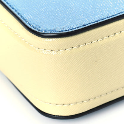 Marc Jacobs Saffiano Small Snapshot Camera Bag Blue Multicolor 8 of 10