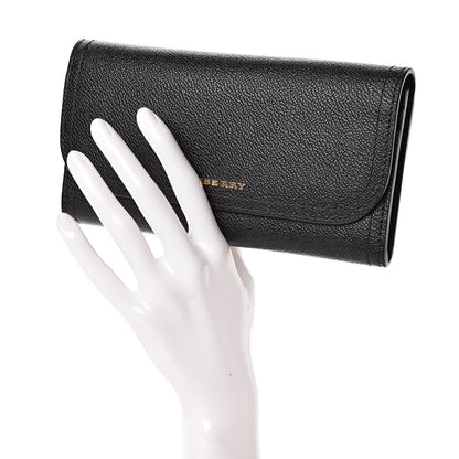 Burberry Soft Grain Calfskin Harris Wallet Black 2 of 6