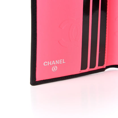 Chanel Calfskin Quilted Cambon Business Card Holder Black 6 of 9