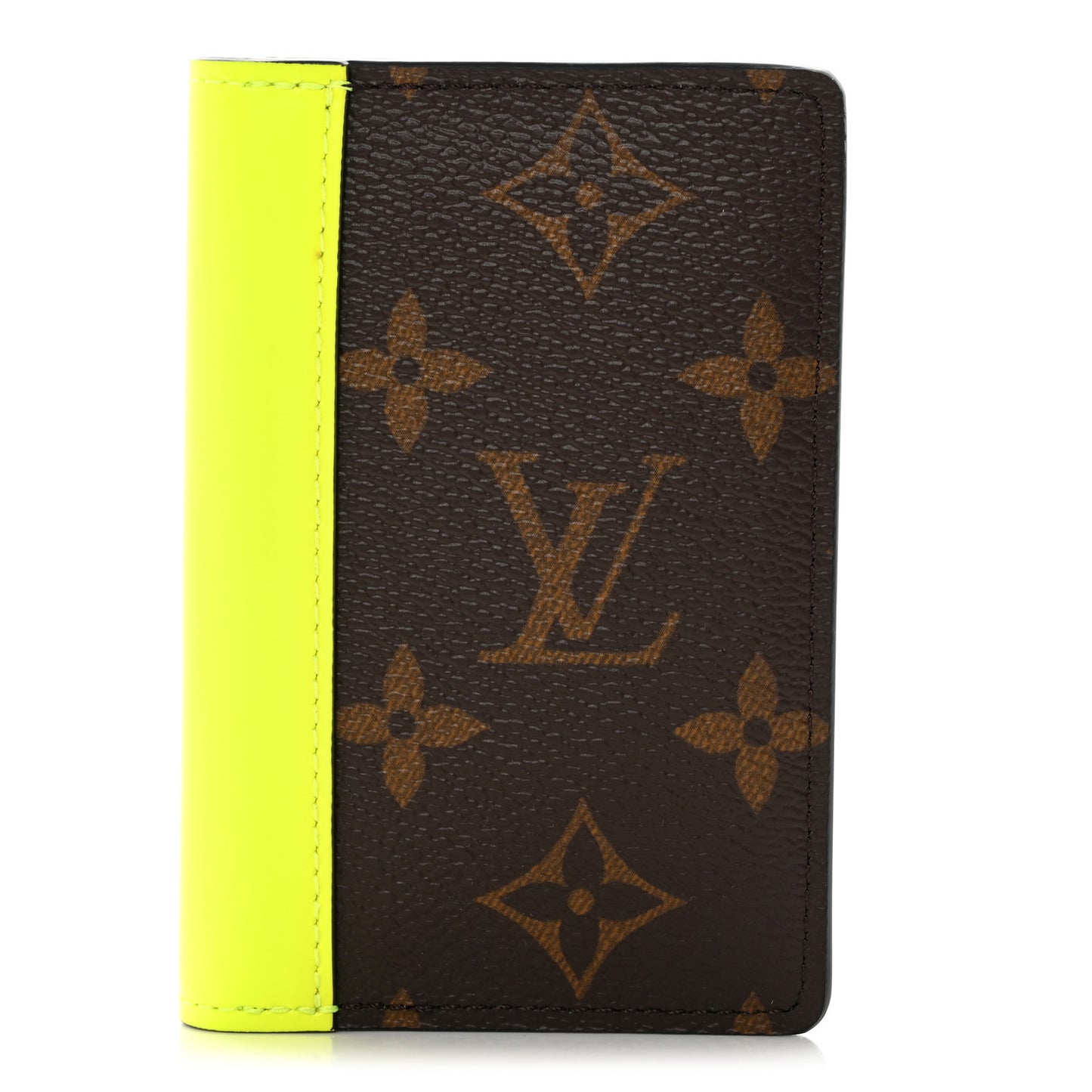 Monogram Pocket Organizer NM Yellow