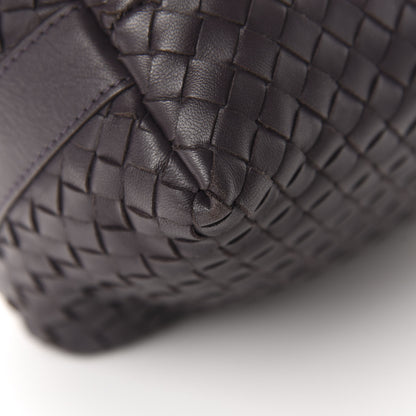 Bottega Veneta Nappa Intrecciato Large Cosmetic Case Ebano 11 of 13