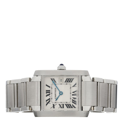 Cartier Stainless Steel 25mm Tank Francaise Quartz Watch 2 of 4