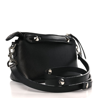 Fendi Vitello Dolce Mini By The Way Boston Bag Black 3 of 9