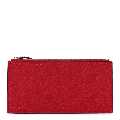 Louis Vuitton Empreinte Felicie Chain Wallet Zippered Insert Cherry 1 of 8