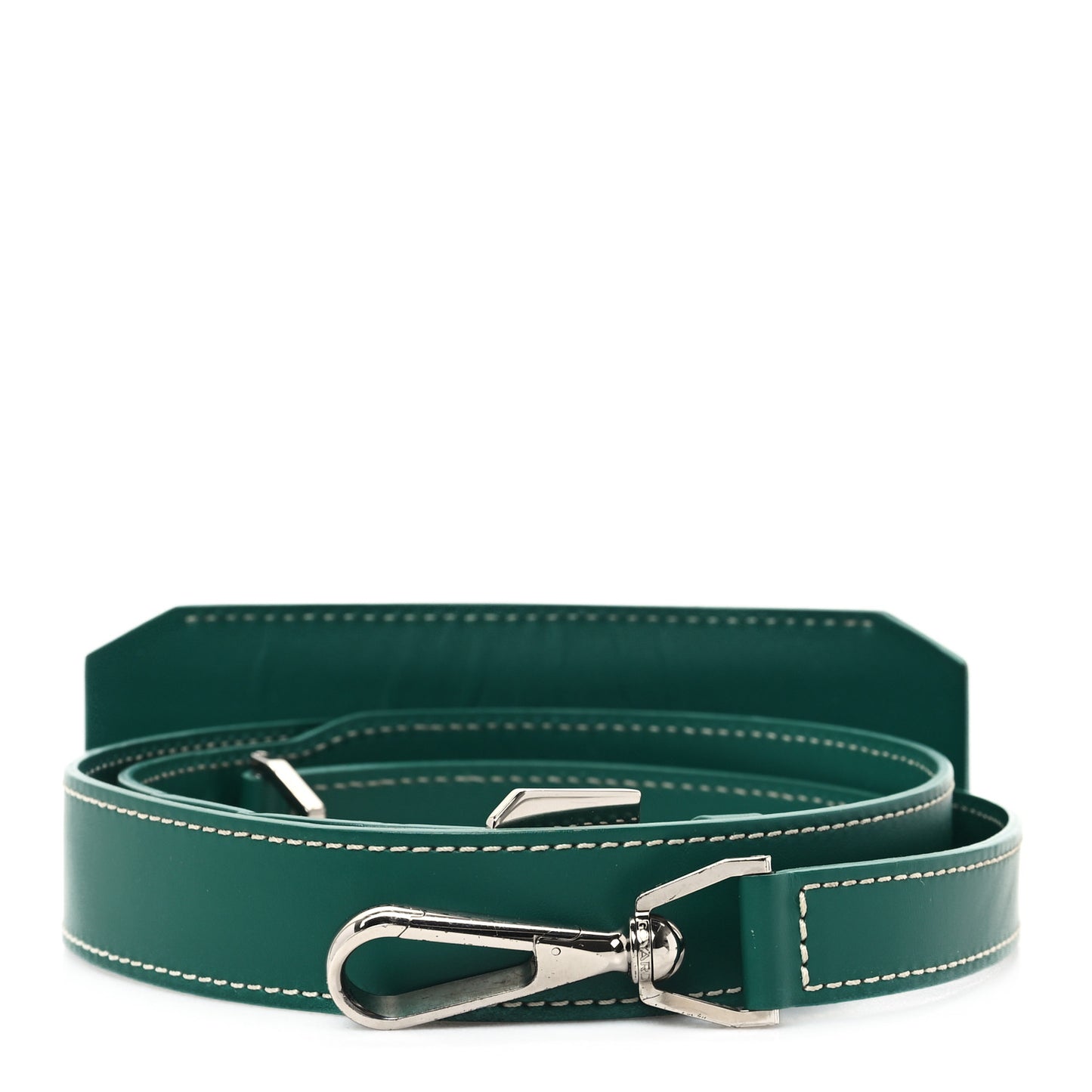 Calfskin Adjustable Shoulder Strap Green