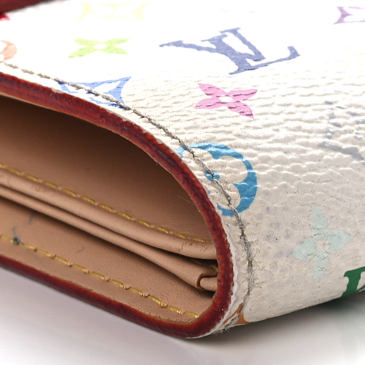 Monogram Multicolor Koala Wallet White