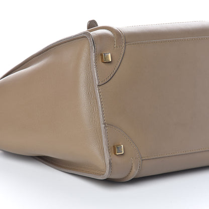 Celine Smooth Calfskin Mini Luggage Dune 8 of 15
