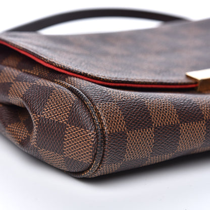 Louis Vuitton Damier Ebene Favorite MM 8 of 10