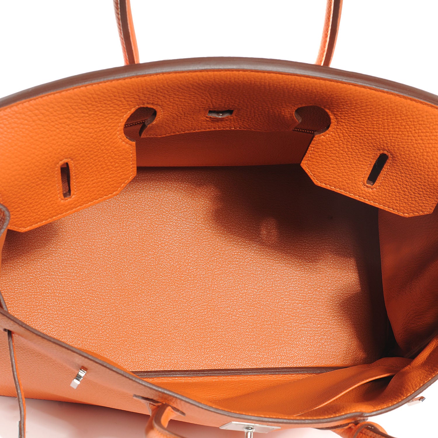 Hermes Togo Birkin 35 Orange 6 of 9